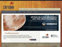 Tablet Screenshot of cafydma.org